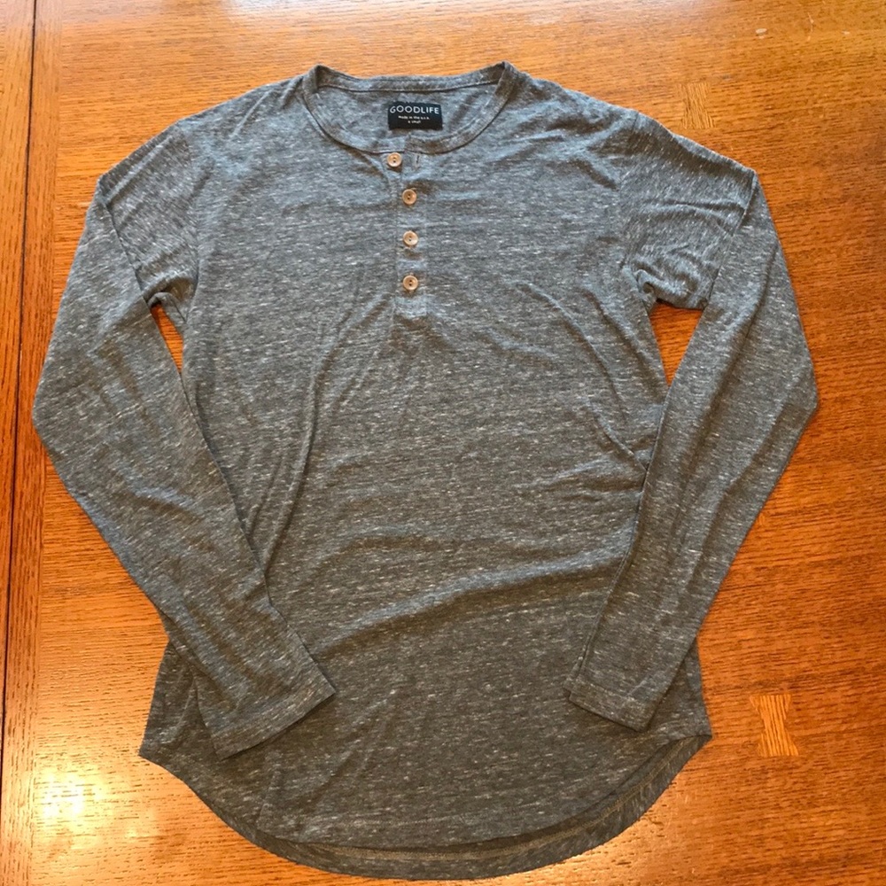 Good life Grey long sleeved shirt (XS)